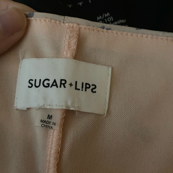 Sugarlips Pink floral tiered garden party vacation Dress - Picture 13 of 13